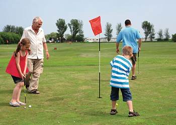 Crazy Golf at Golden Sands Holiday Park
